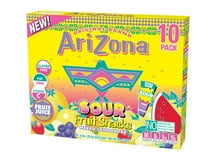 AriZona Lemonade Sours Fruit Snacks, 0.9 oz, 10 count