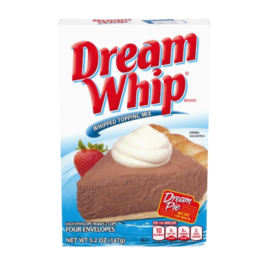 Dream Whip Whipped Topping Mix, 5.2 oz (2 pack) and 8in Silicone Spatula (Color Varies) thumbnail 2