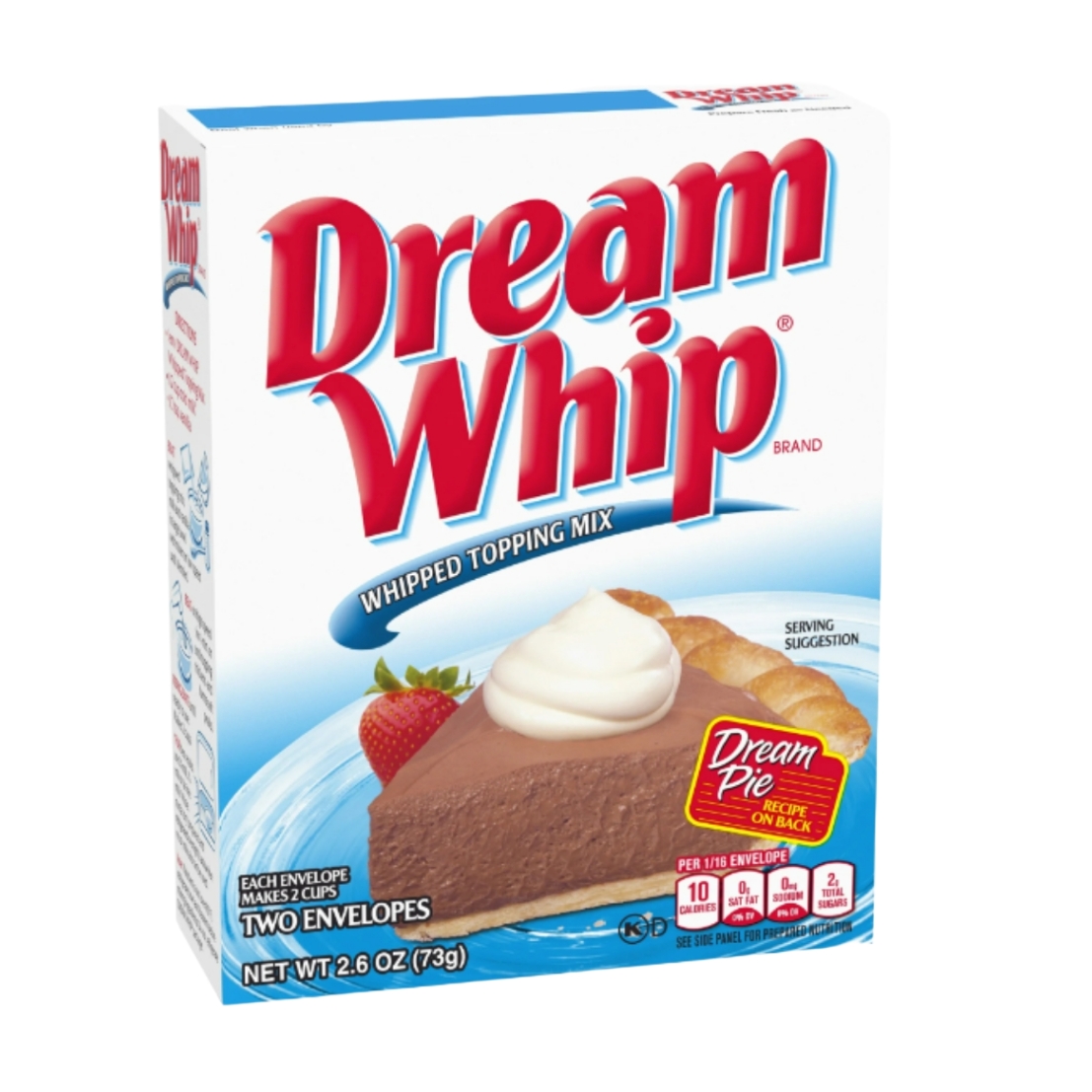 Dream Whip Whipped Topping Mix 2.6 oz (2 pack) and 8in Silicone Spatula (Color Varies) thumbnail 4