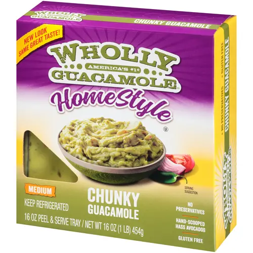 WHOLLY GUACAMOLE Homestyle, 16 oz thumbnail 4