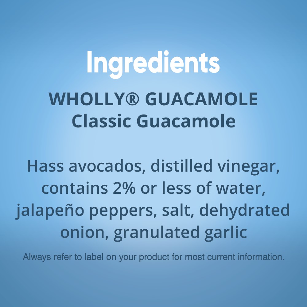 WHOLLY GUACAMOLE Classic, 16 oz thumbnail 3