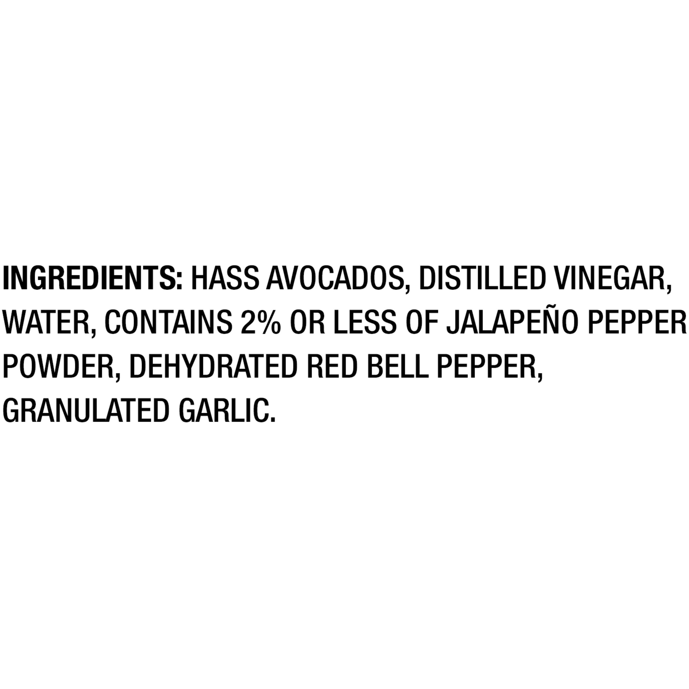 WHOLLY GUACAMOLE Minis, Spicy, Hass Avocados, Serving Size 57 g, 12oz 6 Cups thumbnail 4