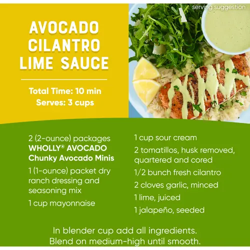 Wholly Guacamole Chunky Avocado 12 Oz thumbnail 2