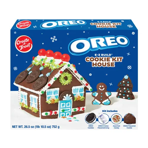 Create a Treat OREO E-Z BuildÂ® Cookie House Kit, Regular, 26.5