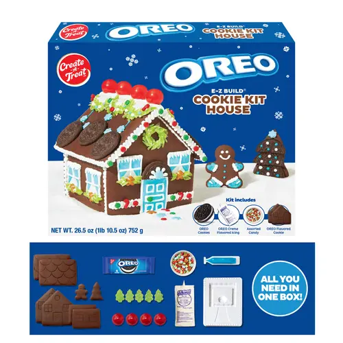 Create a Treat OREO E-Z BuildÂ® Cookie House Kit, Regular, 26.5 thumbnail 2
