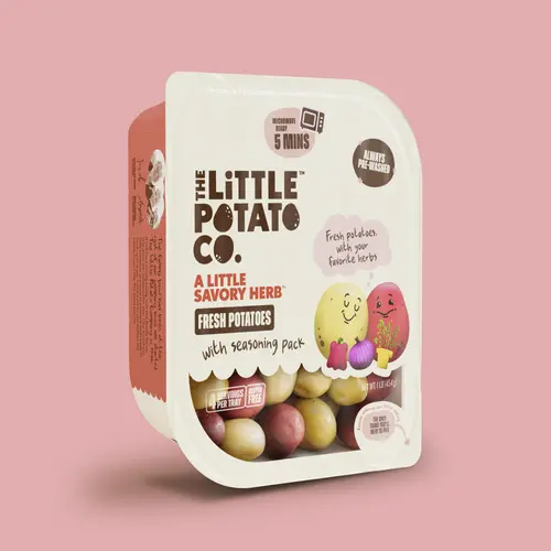 The Little Potato Company Microwave-Ready Savory Herb Potatoes, 1 lb Tray thumbnail 2