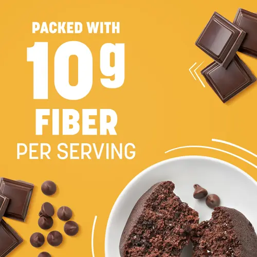 Nutrisystem Double Chocolate Chip Breakfast Muffins, 7g Protein, 12 Pack (Regular Shelf-Stable) thumbnail 2