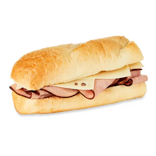 Marketside Ham & Swiss Sub Sandwich, Half, 6.5 oz, 1 Count (Fresh) thumbnail 2