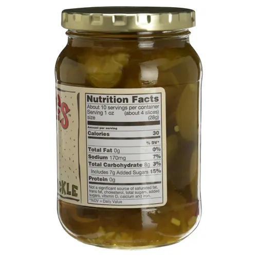 Wickle's, Original Pickle Sweet and Spicy Slices, 16 fl oz thumbnail 4