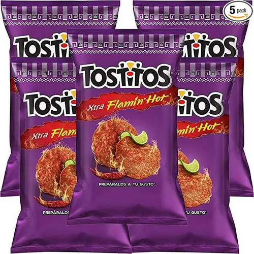 Tostitos Flamin Hot Chips ( 5 Bags)