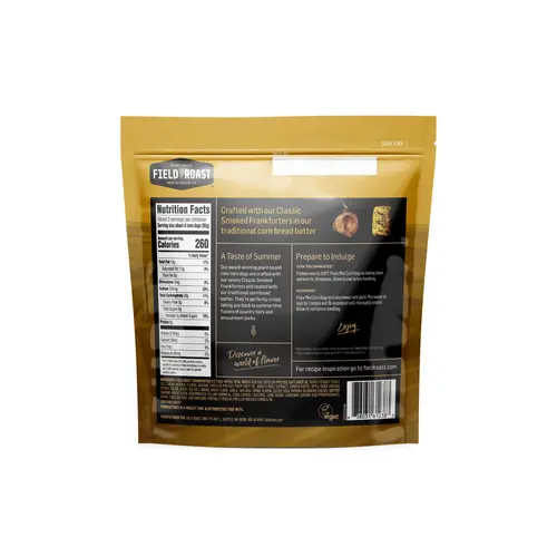 Field Roast Miniature Plant-Based Corn Dogs, 10oz, 12 CT Resealable Bag (Frozen) thumbnail 2
