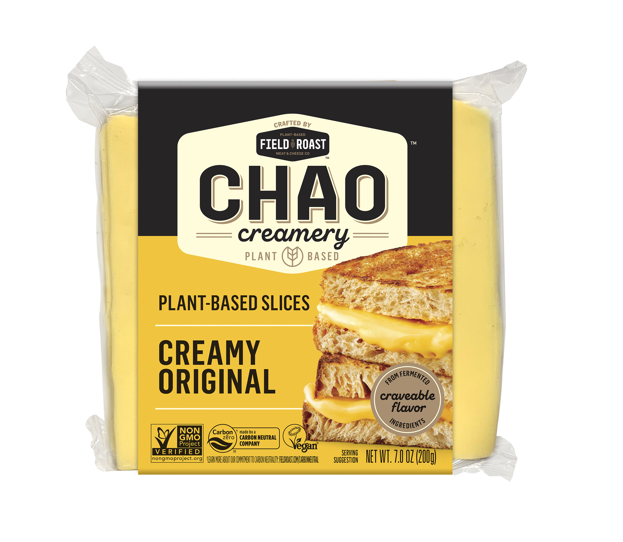 Field Roast Chao Creamery Vegan Slices, Creamy Original  7 oz