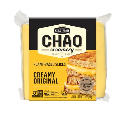 Field Roast Chao Creamery Vegan Slices, Creamy Original  7 oz