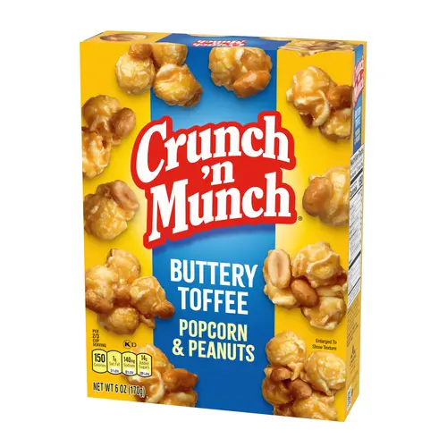 Crunch 'n Munch Buttery Toffee Popcorn with Peanuts, 6 oz. thumbnail 3