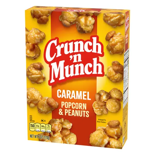 Crunch 'n Munch Caramel Popcorn with Peanuts, 6 oz. thumbnail 3