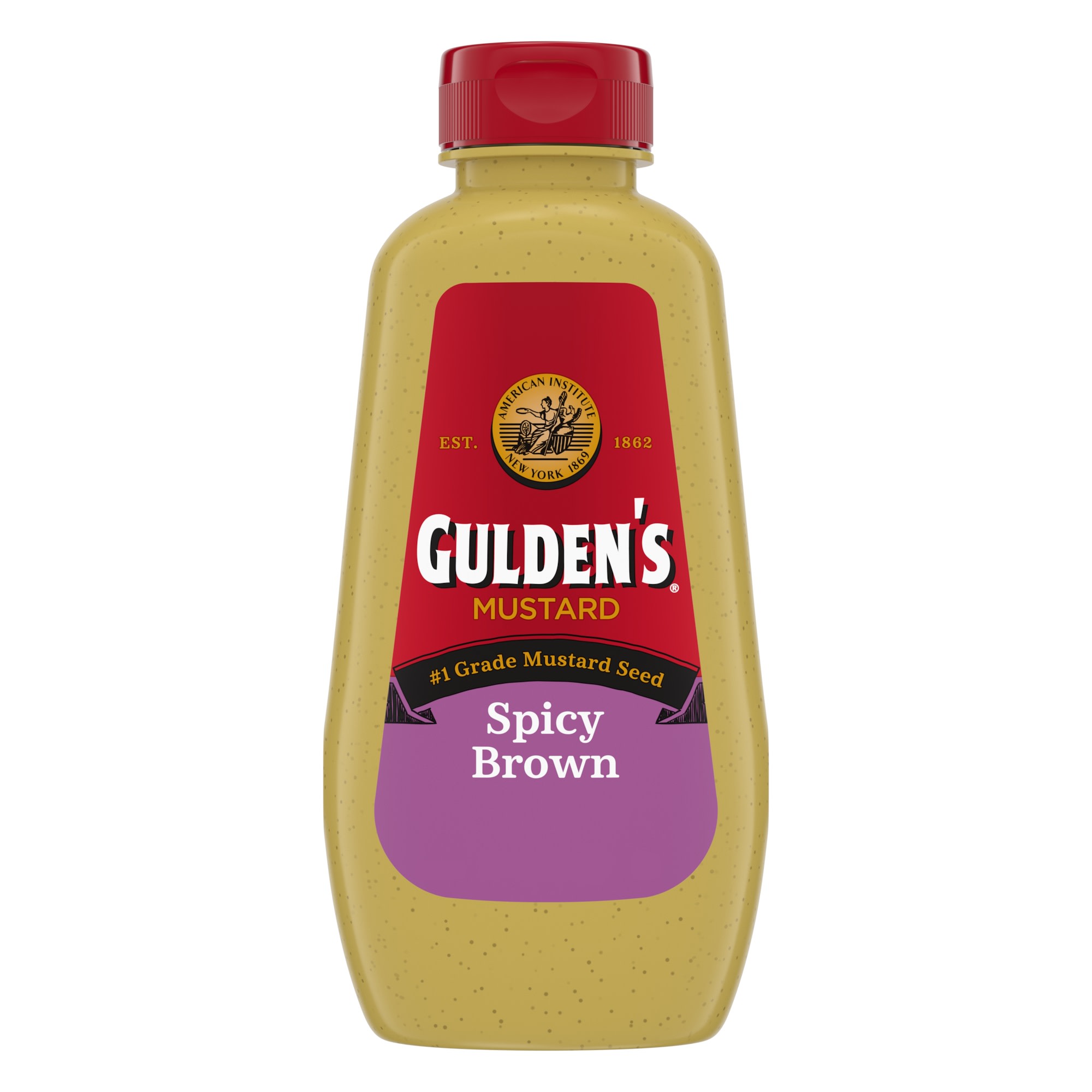 Gulden's Spicy Brown Mustard, 12 oz.