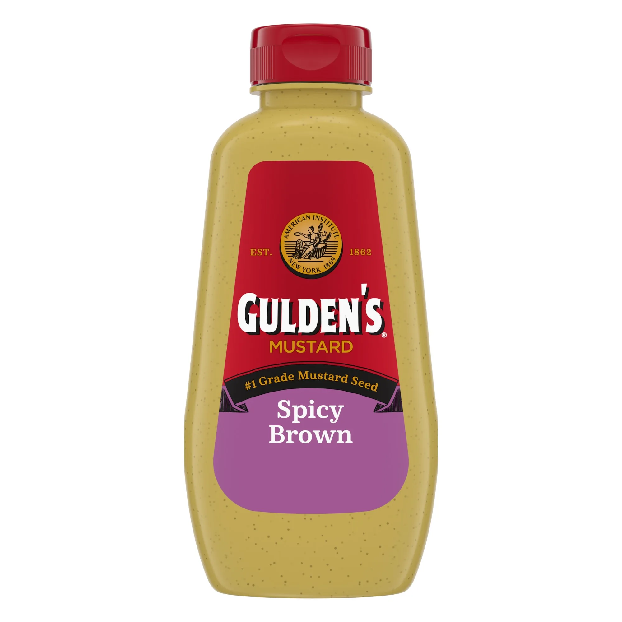 Gulden's Spicy Brown Mustard, 12 oz.