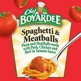 Chef Boyardee Spaghetti and Meatballs, Microwave Pasta, 4 Pack, 14.5 oz thumbnail 4