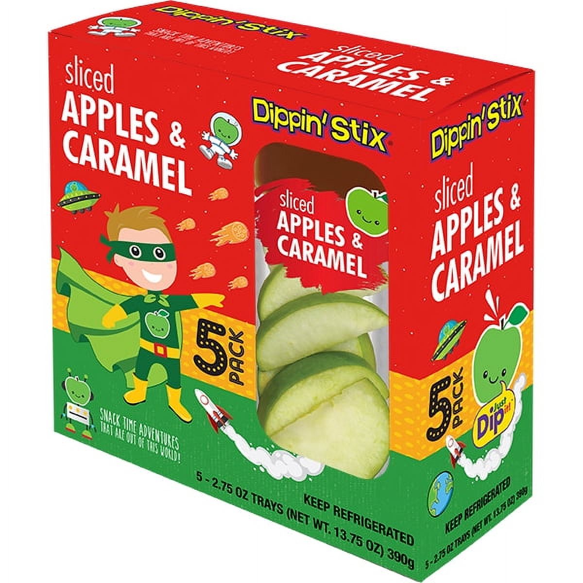Dippin' Stix Sliced Apples & Caramel, 2.75 oz, 5 Count thumbnail 3