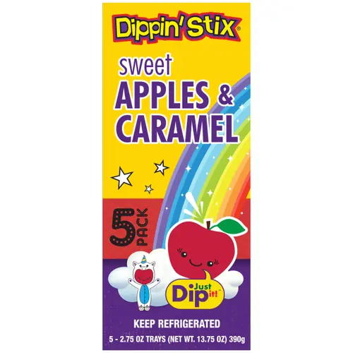 Dippin' Stix Sweet Apples & Caramel, 2.75 oz, 5 Count thumbnail 3