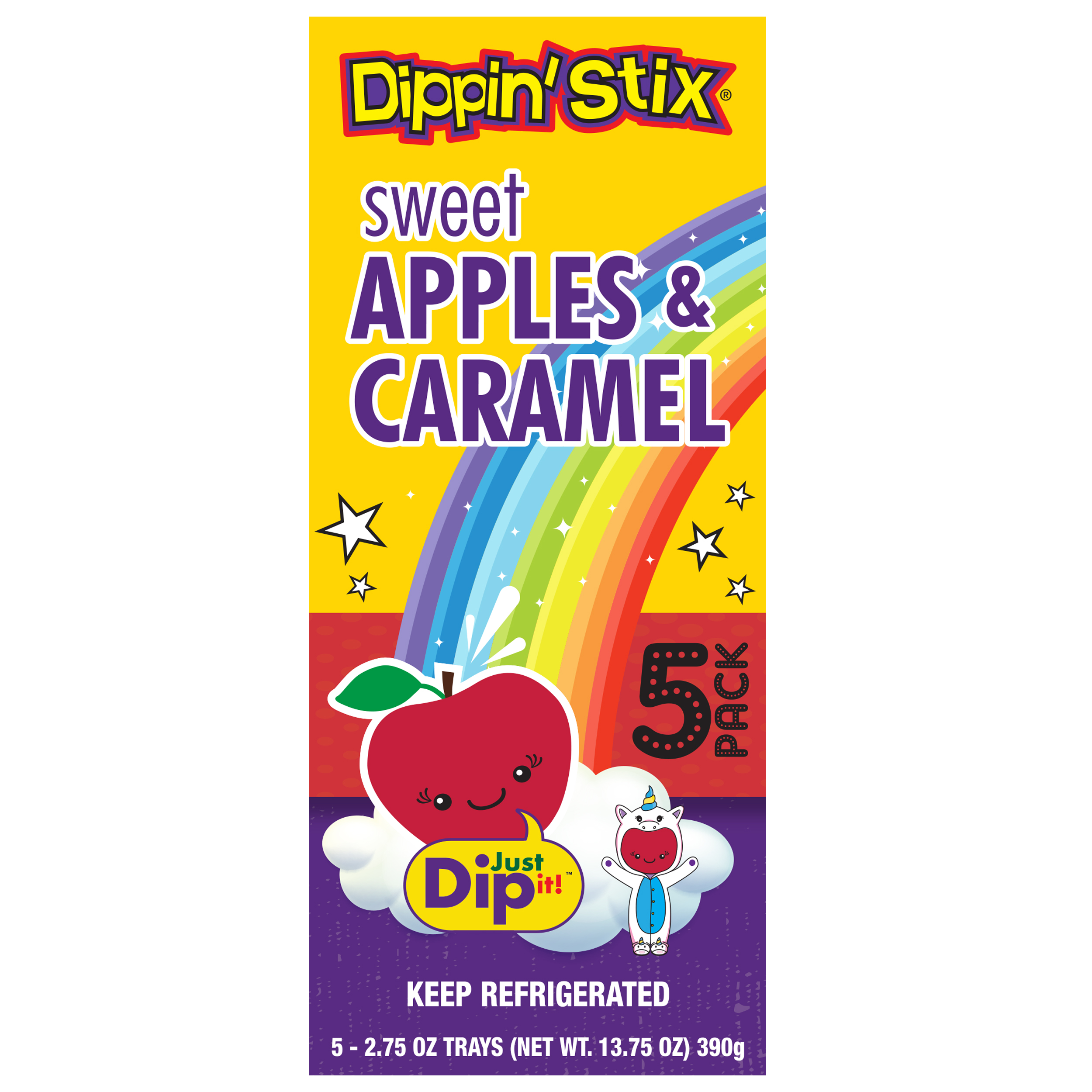 Dippin' Stix Sweet Apples & Caramel, 2.75 oz, 5 Count thumbnail 4