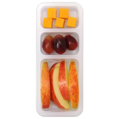 PRO2snax Sweet Apples, Red Grapes & Mild Cheddar Cheese, 2.85 oz thumbnail 2