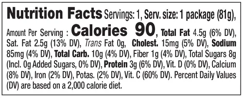 PRO2snax Sweet Apples, Red Grapes & Mild Cheddar Cheese, 2.85 oz thumbnail 4