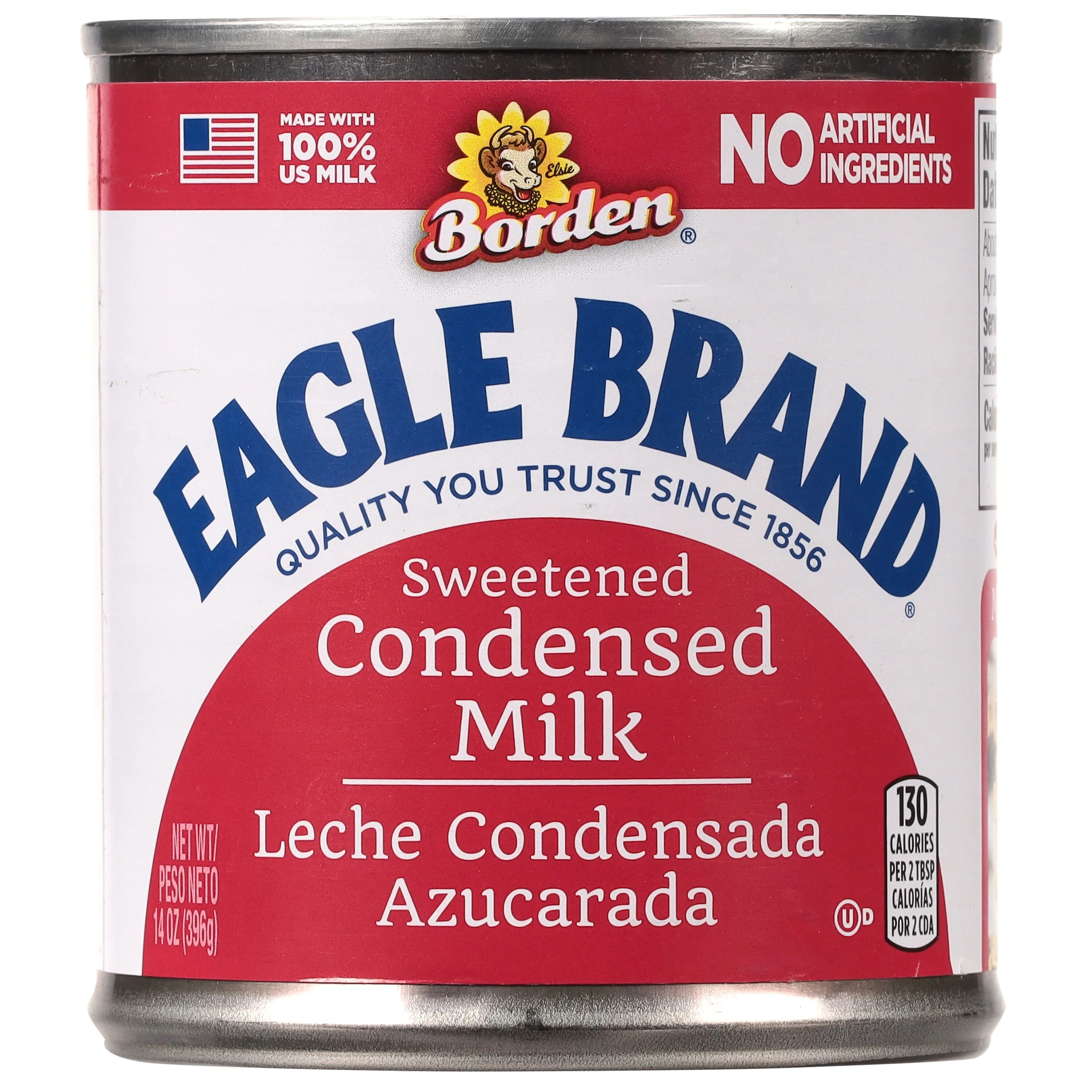 Eagle Brand Sweetened Condensed Milk, 100% US Milk, Gluten Free, 14 fl oz Can