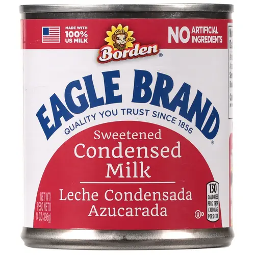 Eagle Brand Sweetened Condensed Milk, 100% US Milk, Gluten Free, 14 fl oz Can