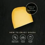 Castello Gourmet Gouda Cheese, Wax Round, 7 oz thumbnail 4