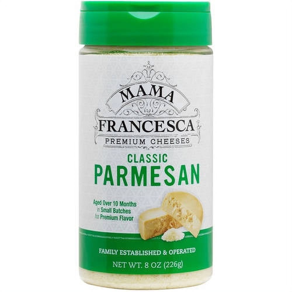 Mama Francesca Classic Parmesan Cheese, 8 oz Shaker