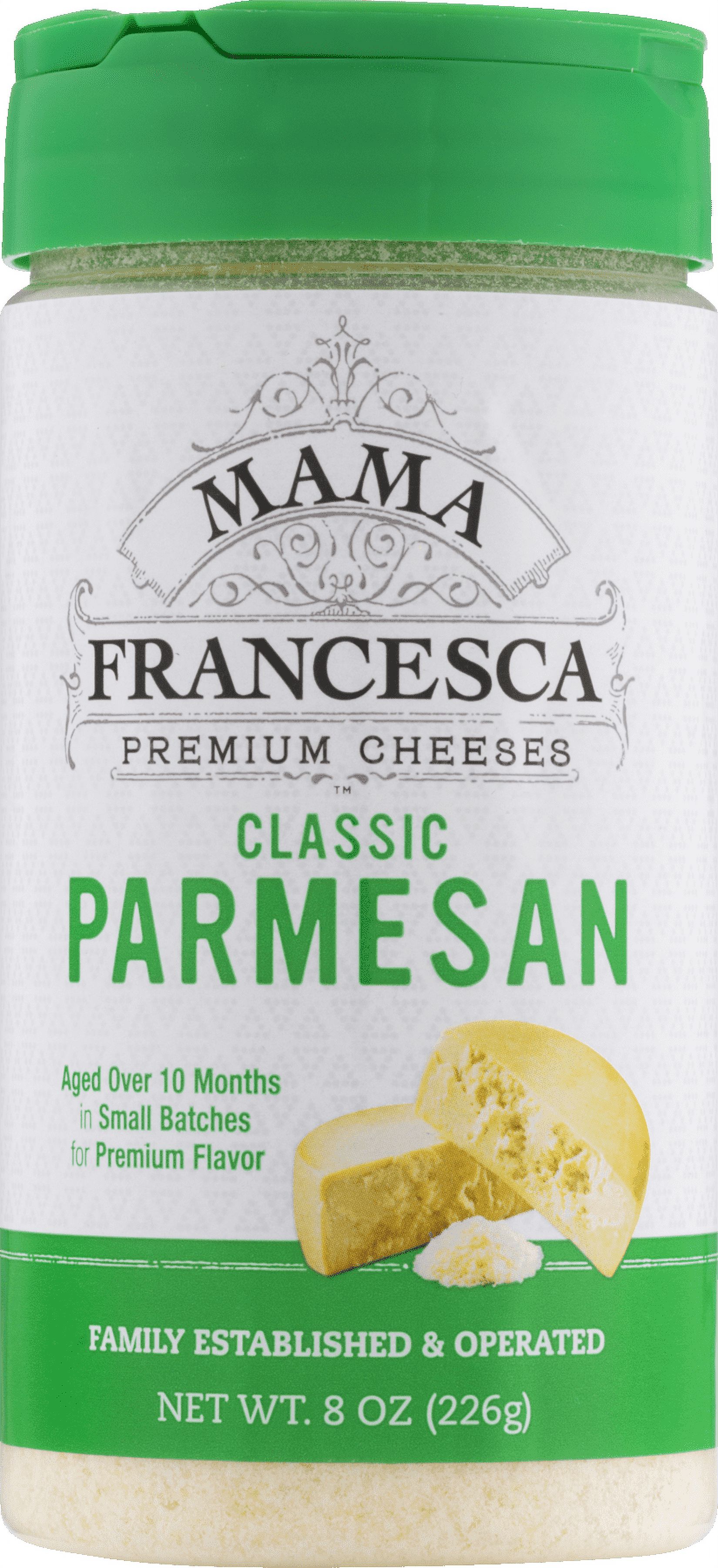 Mama Francesca Classic Parmesan Cheese, 8 oz Shaker thumbnail 2