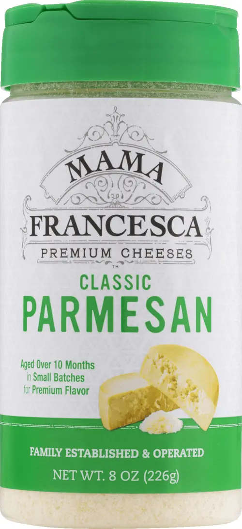 Mama Francesca Classic Parmesan Cheese, 8 oz Shaker thumbnail 2