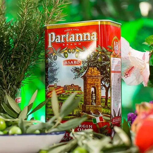 Partanna Robust Extra Virgin Olive Oil - Premium Castelvetrano Oil - Harvested in Sicily - Pure Authentic Italian - Monovarietal thumbnail 3