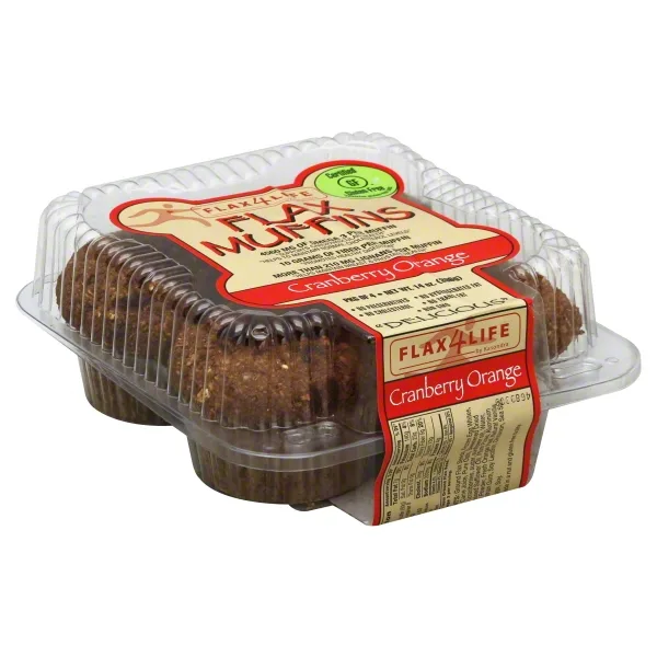 Flax4Life Flax4Life  Muffins, 4 ea