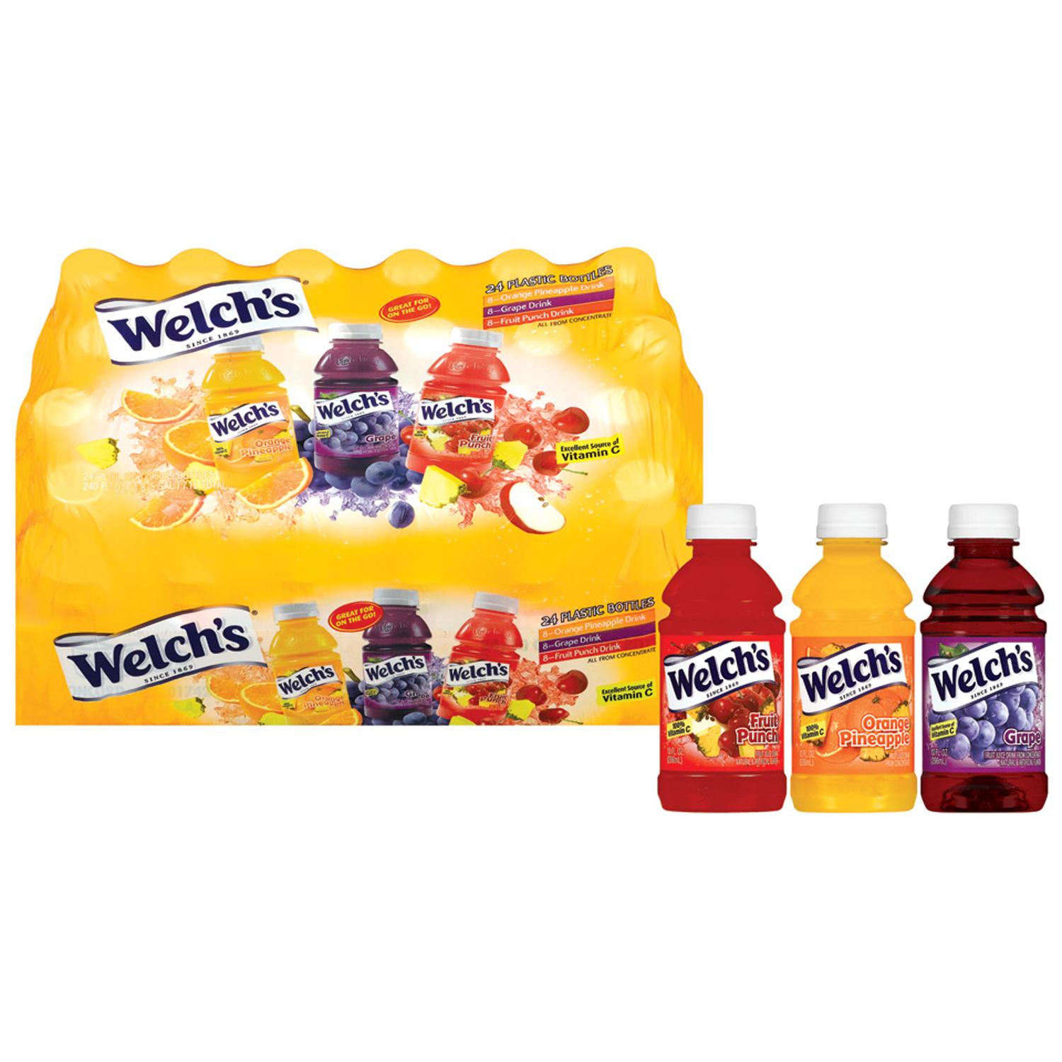 Welchs Variety Pack Juice - 24/10 oz.