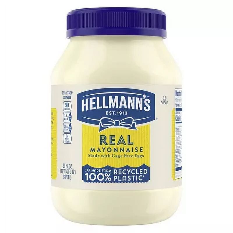 Hellmann's Mayonnaise Real 30 fl oz (Pack of 2) thumbnail 4