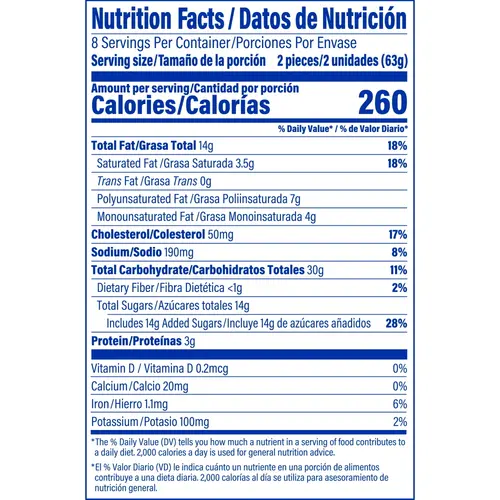 Bimbo Mini Mantecadas Vanilla Muffins 8 twin Mini Muffins 17.64 oz Tray (Pack of 2) thumbnail 3