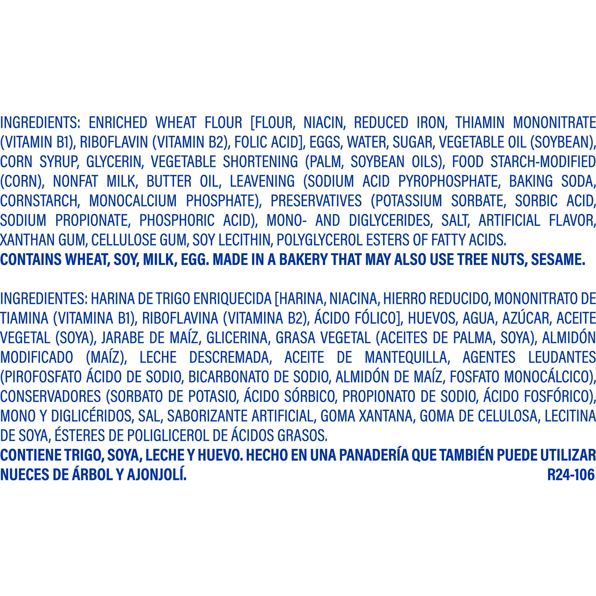 Bimbo Mini Mantecadas Vanilla Muffins 8 twin Mini Muffins 17.64 oz Tray (Pack of 2) thumbnail 4