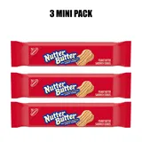 Nutter Butter Peanut Butter Sandwich Cookies for Snack Time, 1.9 Oz, 3 Mini Pack of Cookies