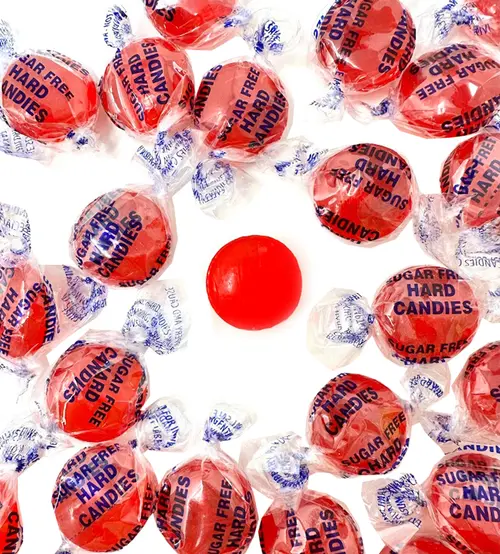 SweetGourmet Sugar-Free Cinnamon Discs  Arcor Bulk Hard Candy | 1 Pound thumbnail 2