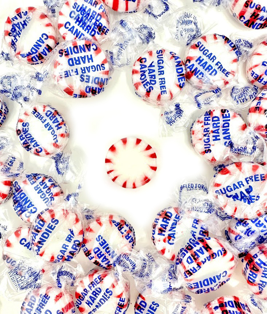 SweetGourmet Sugar-Free Peppermint Starlights, Naturally Flavored, 2 Pounds thumbnail 2