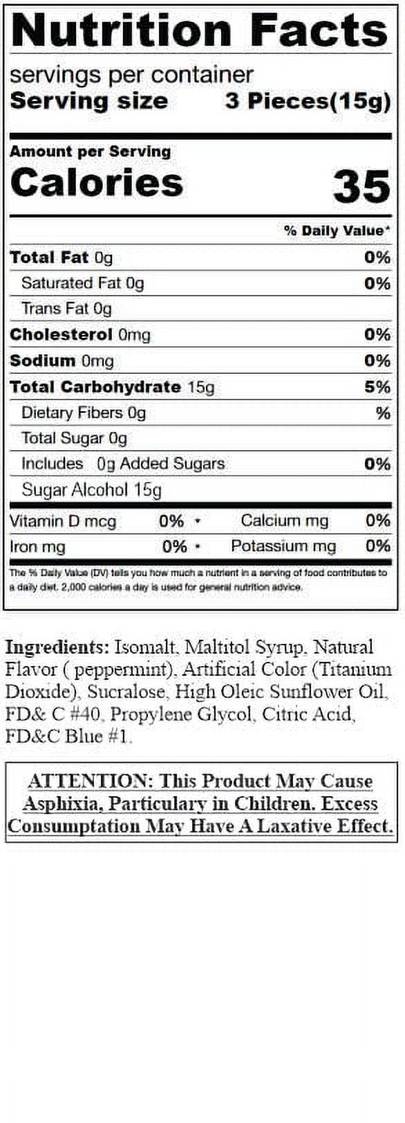 SweetGourmet Sugar-Free Peppermint Starlights, Naturally Flavored, 2 Pounds thumbnail 3