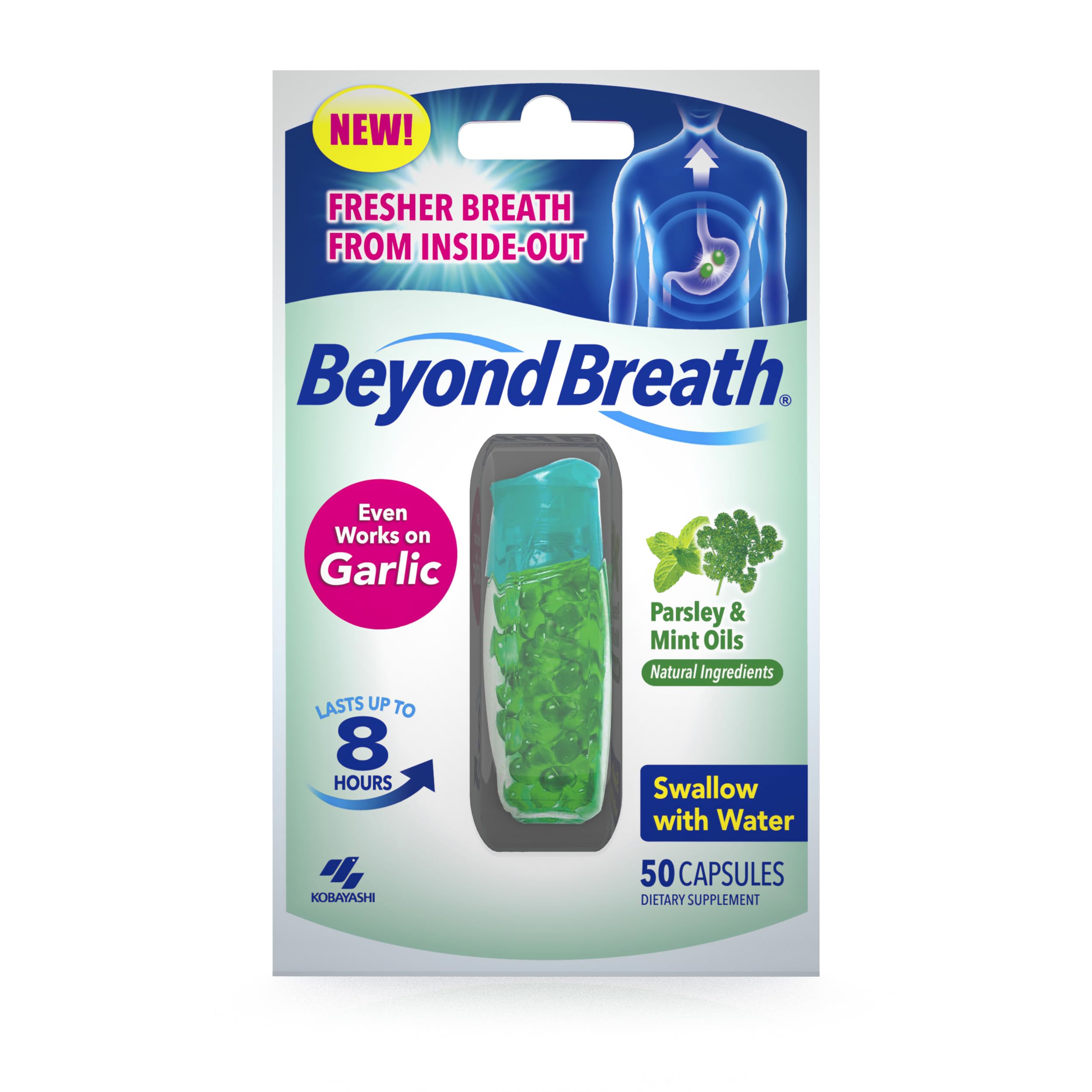Beyond Breath Breath Freshening Capsules, 50 Count