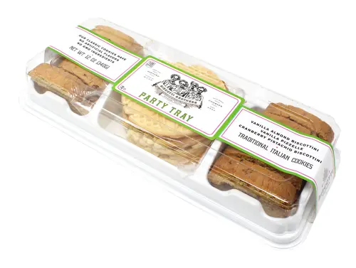 Biscotti Brothers Baked Crispy Party Tray Cookie Assortment, 12 oz thumbnail 2
