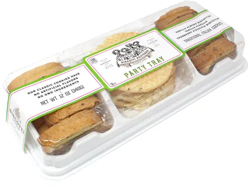 Biscotti Brothers Baked Crispy Party Tray Cookie Assortment, 12 oz thumbnail 3
