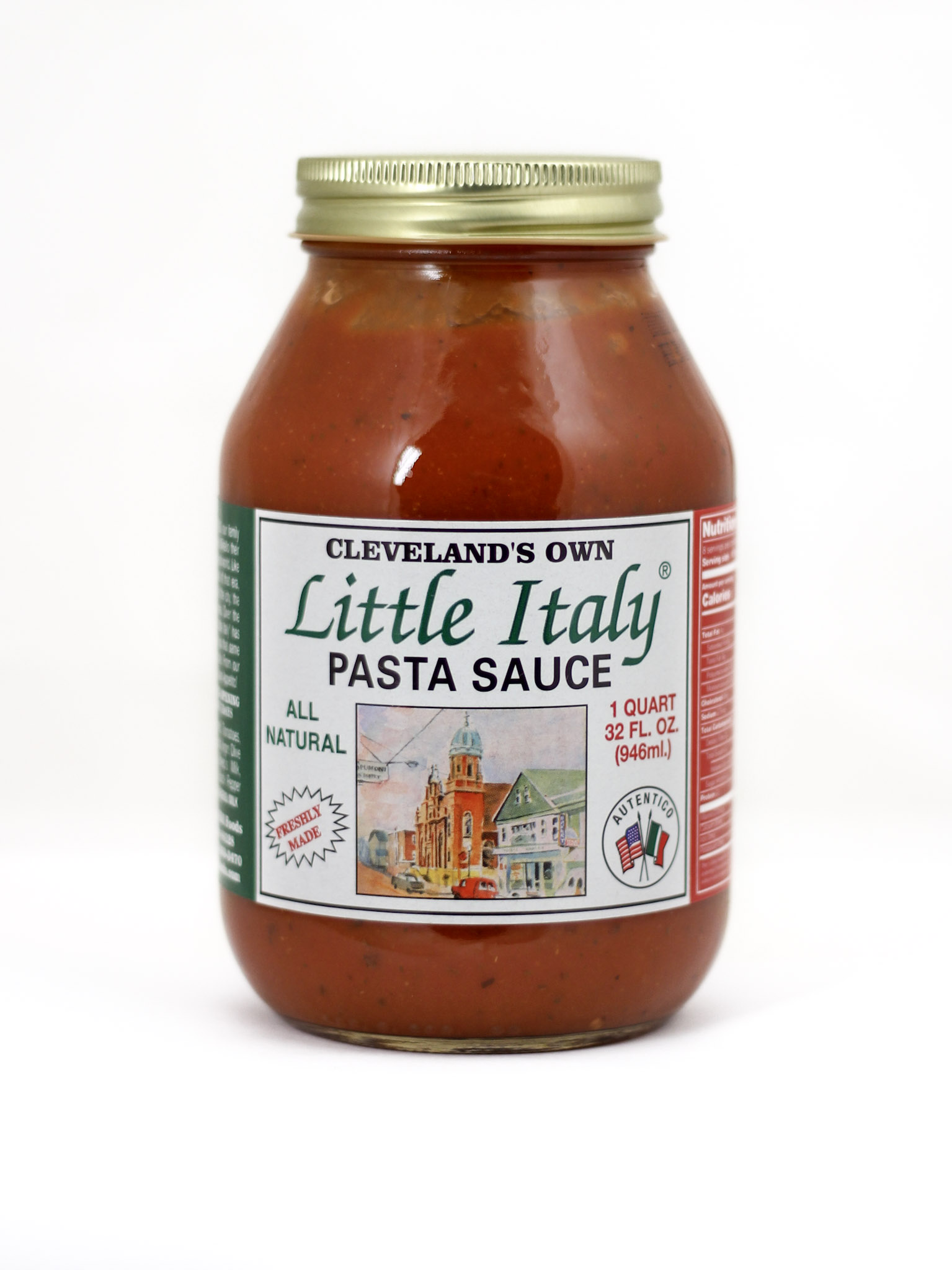 LITTLE ITALY PASTA SAUCE, 32 OZ