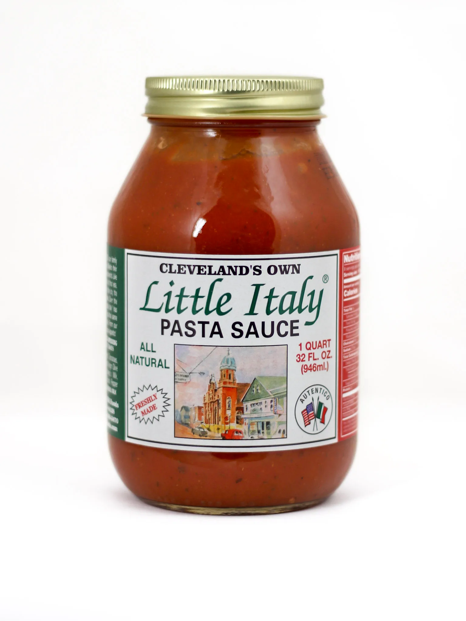 LITTLE ITALY PASTA SAUCE, 32 OZ