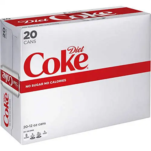 Diet Coke, 12 fl oz, 20 Pack