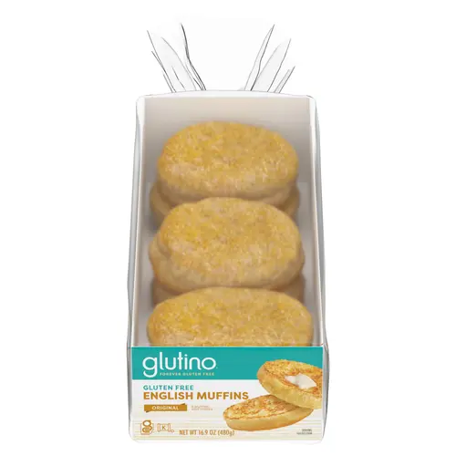 Glutino Gluten Free Original English Muffins, Frozen, 16.9 oz. (frozen)
